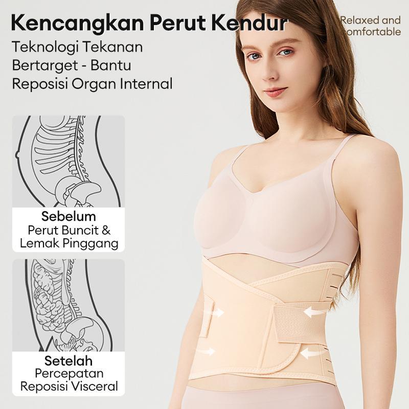 Korset Pasca Melahirkan Nano Bambu - Tidak Pengap & Bernapas - Mengurangi Nyeri Punggung & Mendukung Pemulihan Pasca Caesar/Normal Korset Pasca Melahirkan Nano Bambu - Tidak Pengap & Bernapas - Mengurangi Nyeri Punggung & Mendukung Pemulihan Pasca Caesar/Normal