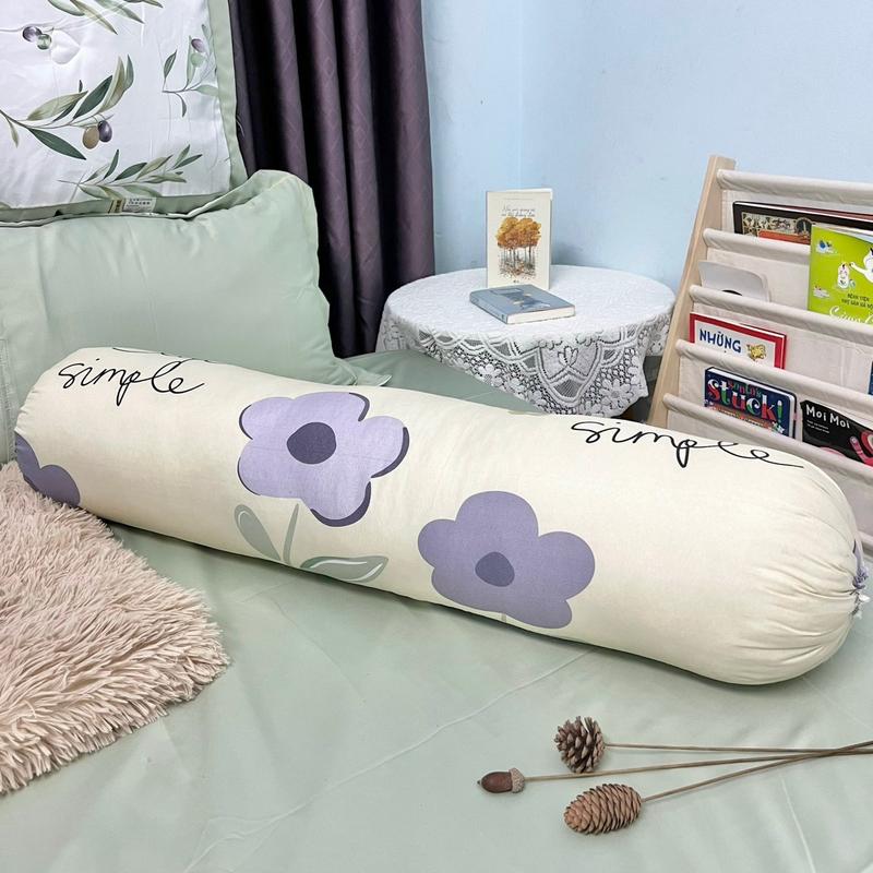 Gối ôm cotton poly Bông gòn, nhiều màu sắc