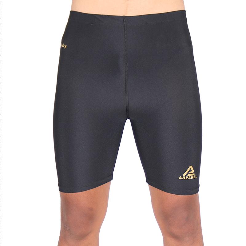 Product Introduction of Celana Legging Pria / Celana Olahraga Pria Short Pants Black Gold Arparel sport Pendek sot 2