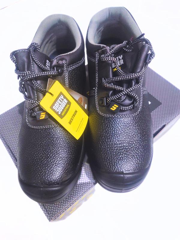 Giày Bảo Hộ Lao Động Jogger Bestrun S3 Chống Trơn Trượt, Chống Đâm Xuyên, Mũi Thép. Nam, Nữ  Women Gót vừa (3-5 cm) Rubber nurse shoes