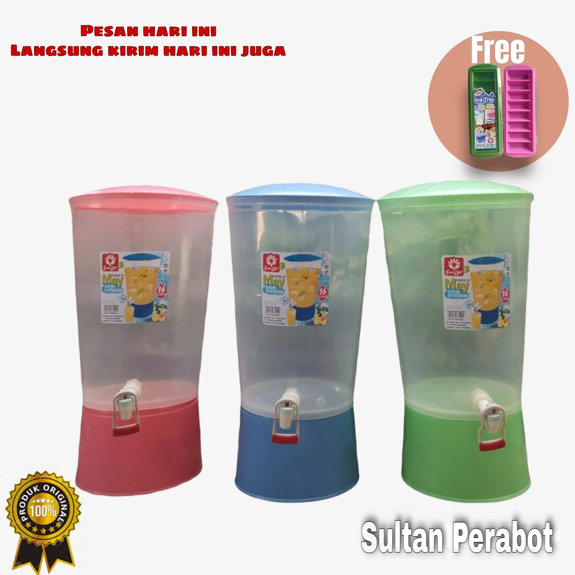 Dispenser Air 16 LITER sunlife Free cetakan