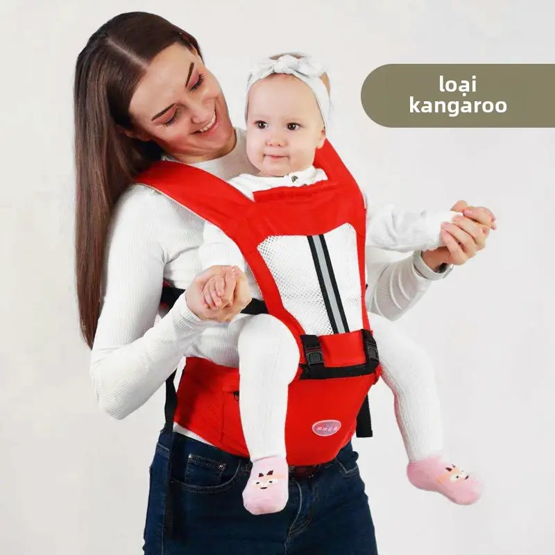 Địu Em Bé Đa Năng, Địu Em Bé Địu Trước Và Sau, Địu Em Bé Chống Mồ Hôi, Thoáng Khí Và Thoải Mái, Thích Hợp Cho Tất Cả Các Mùa, Địu Em Bé Chống Đau Lưng, Lý Tưởng Cho Trẻ Sơ Sinh, Sử Dụng Kép, Mang Theo Trẻ Em địu  bé  từ  0  đến  36  tháng địu  vải 2