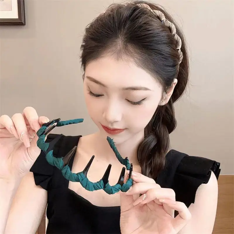Fashion Headband for Women Anti-Slip Hairband Wide Hair Band Summer Hair Wrap Girl's Hair Accessory Headband Hair Hoop