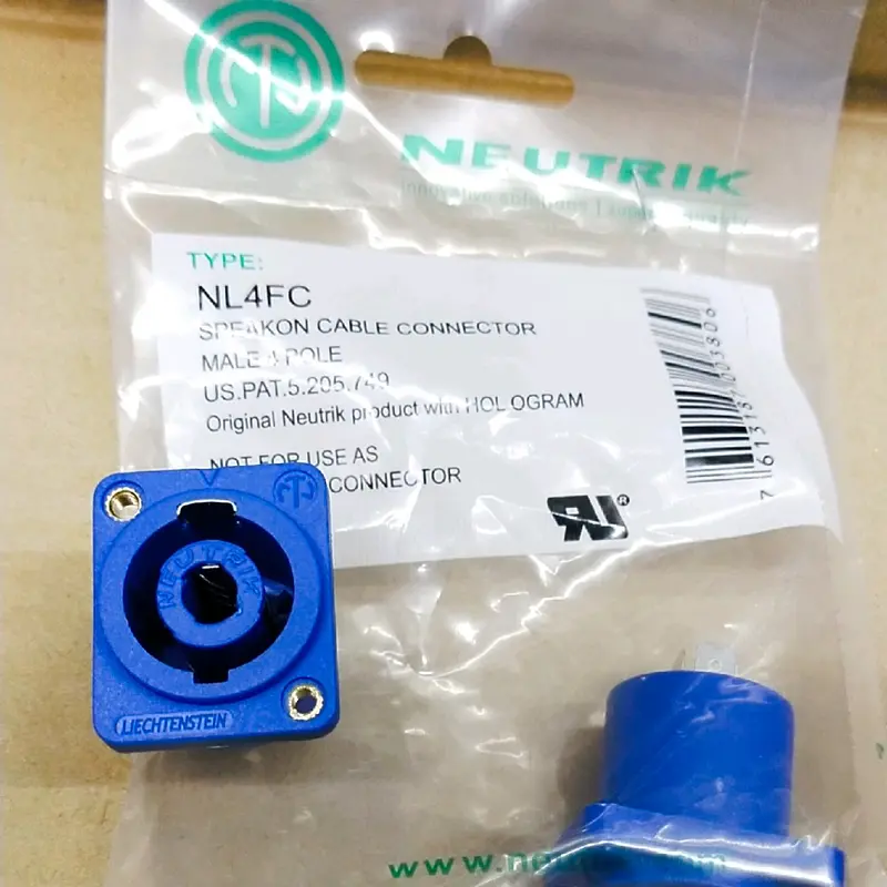 Soket spicon neutrik nl4fc original 0