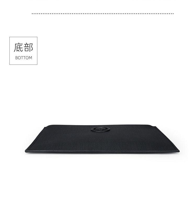 Product Introduction of New Men's Clutch Large Capacity Soft Leather Clutch Envelope Package Trendy Briefcase Business Men's Bag Live Supply 14