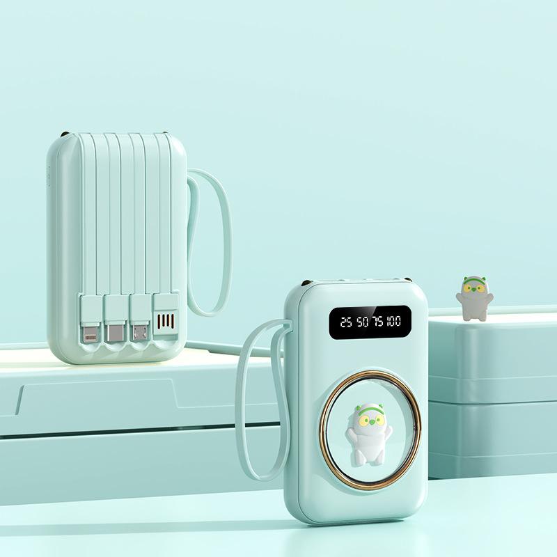 Pin Sạc Dự Phòng Mini, Thiết Kế Sáng Tạo Hoạt Hình, Dung Lượng Lớn 20000mAh, Sạc Cầm Tay Sạc Nhanh, Quà Tặng Tùy Chỉnh 6