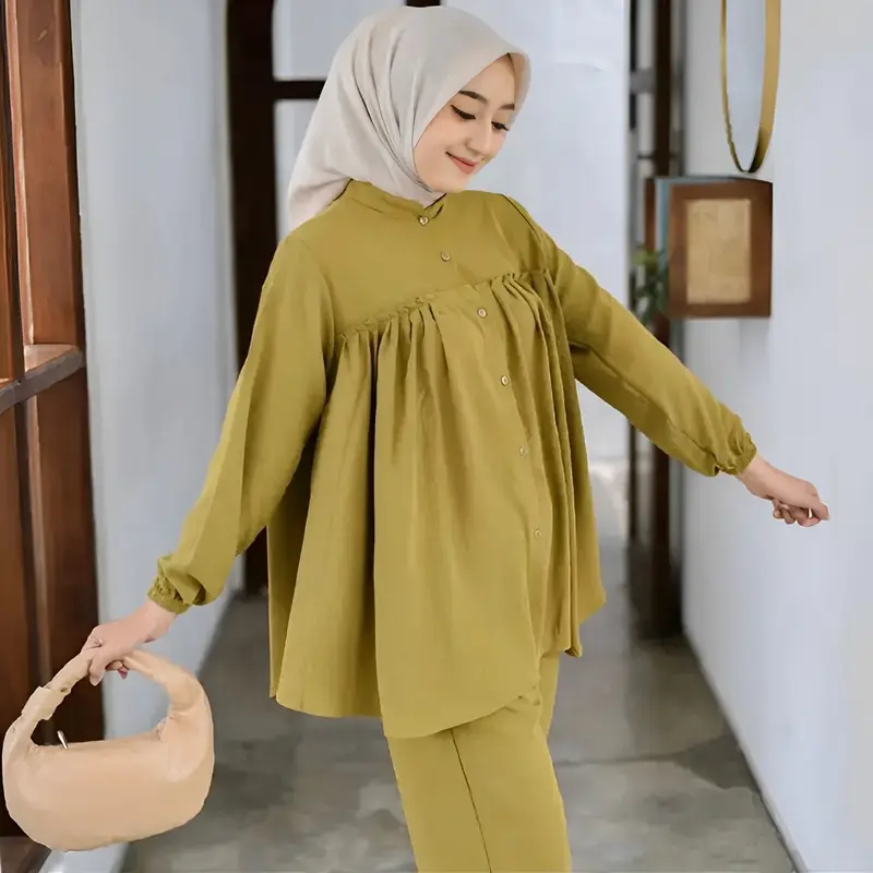 KF - OCHA SETELAN WANITA ONE SET // DIANA ONE SET WANITA CRINCLE REMPEL 5