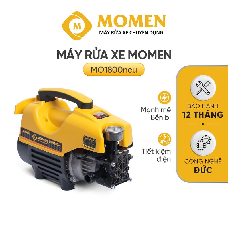  Máy Rửa Xe Gia Đình Cảm Ứng Từ Momen 1800W - MO1800ncu 