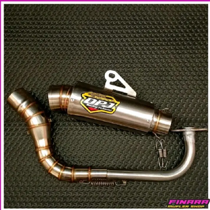 knalpot dpj fulsistem but bead Scoopy Vario Mio j Mio m3 Nex Xeon GT Mio sporti fino