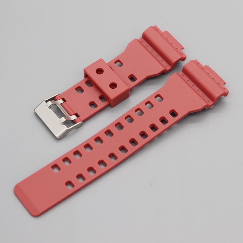 Dây Đeo Đồng Hồ Silicon, Cho GA110, GA200, GA400, GA300, GD110, GA700, G8900, GLS100, GD100, GLS8900, Vòng Đeo Tay, Vòng Đeo Tay Voi Phụ Kiện Móc Khoá Caro 4