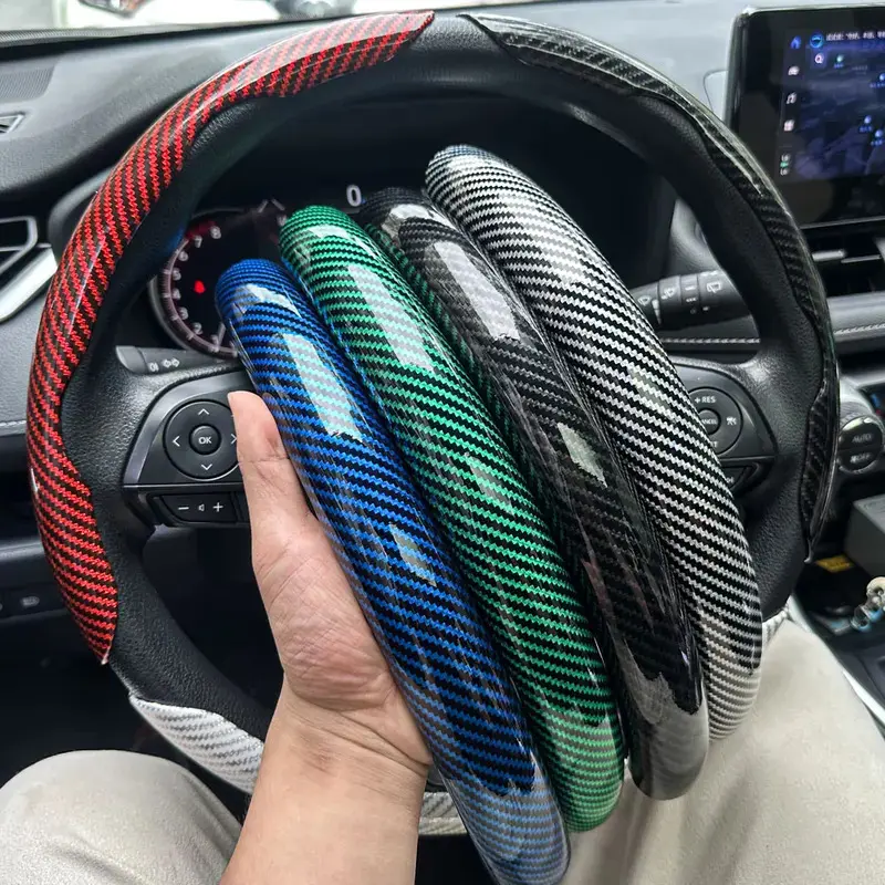 Set of 3 car steering wheel covers for winter, warm and comfortable ...