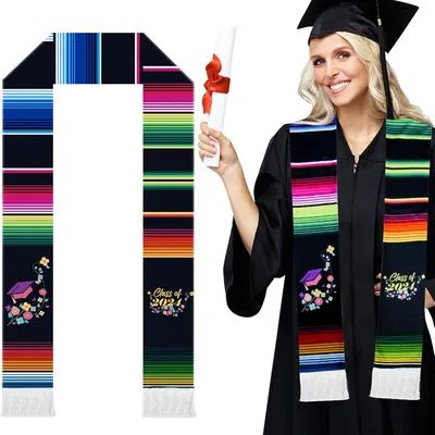 Mexican Serape outlets Graduation Stoles, Graduation Stole, Graduation Sash