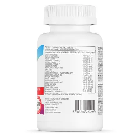 Thực Phẩm Bổ Sung Vitamin Tổng Hợp Ostrovit VIT&MIN FORTE (120 Viên) 3
