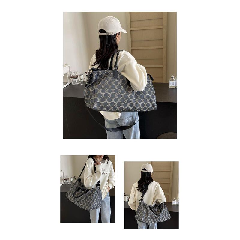 Product Introduction of Large capacity new men's and business travel storage luggage bag, women's yoga fitness handbag, single shoulder luggage  bag ash  trevino  duffle  bag beg  lc  travel duffle  bag riize  travel  bag Extra Large Waterproof Moving Bag travel  bags 10