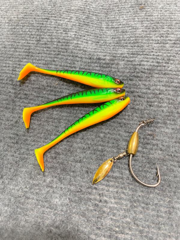 Combo mồi Cá mềm NFF chính hãng kèm lưỡi AR15