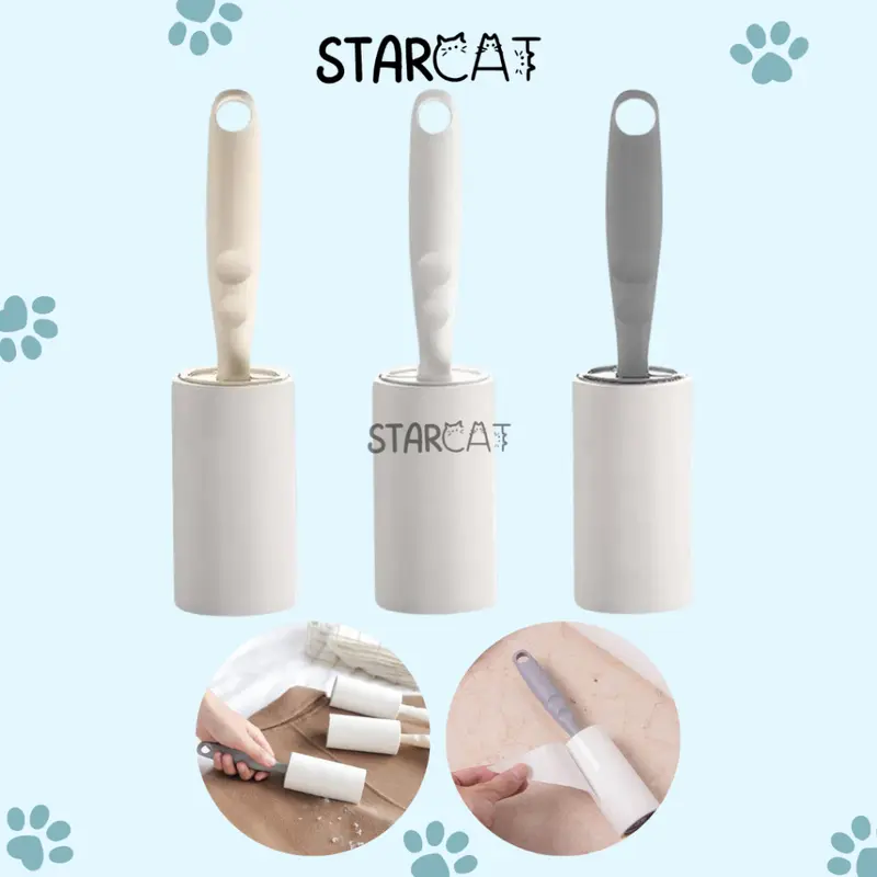 SC Sticky Roller Roll Refill Pembersih Bulu Kucing Debu Hewan Peliharaan 0