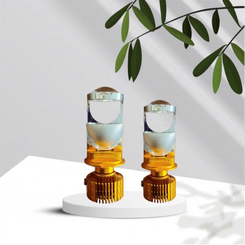 Đèn Led T9 Pro 55W  KÍNH TÍM  2024 - Kính Mời AE Đèn Pha Phụ Tùng BH 24 Tháng TẶNG KÈM 1 HẬU