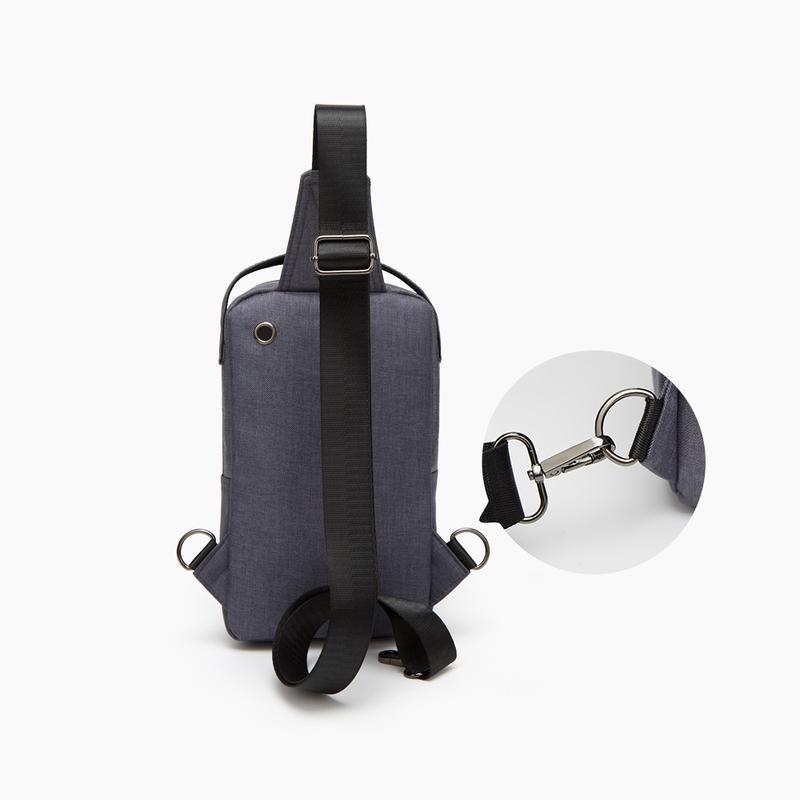 Product Introduction of [ADORN] Túi Sling đeo trước ngực nam trơn vải bố đa năng ngoài trời ACMBS03 túi  đeo 4
