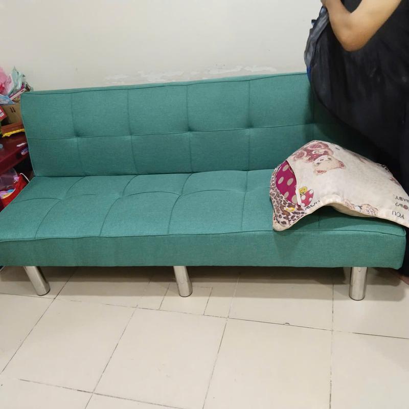 Sofa bed cao cấp 1m7x96cm, hàng loại 1, chất lượng tốt, giá cả hợp lý, thiết kế phù hợp cho phòng khách nhỏ gọn 5