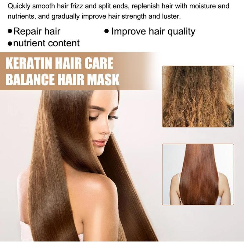 Hair Mask Deep Repair Hair Film Nourishment Hair Softening Care Cream Conditioner L3F5 1