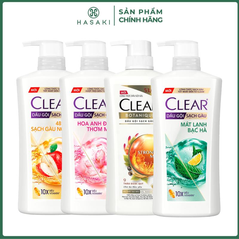  Dầu Gội Clear Sạch Gàu Ngứa Và Vi Khuẩn Suốt 48 Giờ | HASAKI BEAUTY 