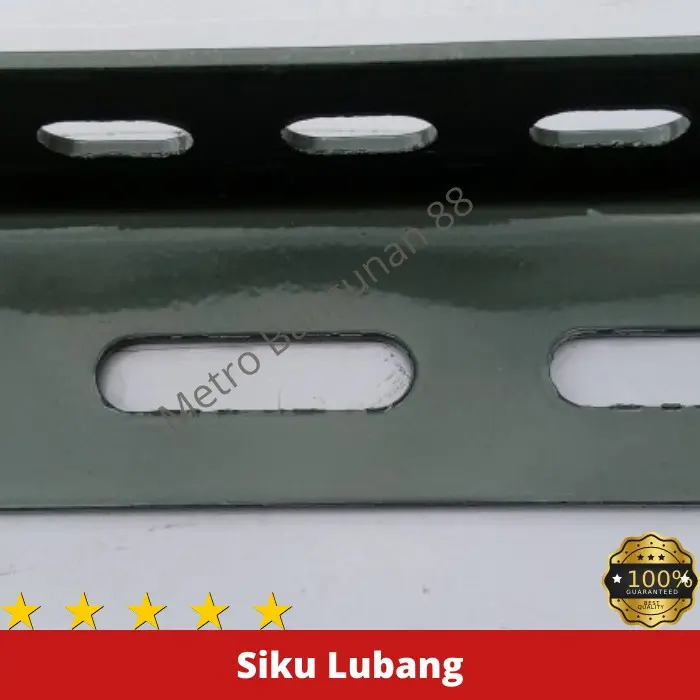 Besi Siku Lubang 3 Meter (HARGA PABRIK) Tebal 1 MM 1,2 MM 2 MM