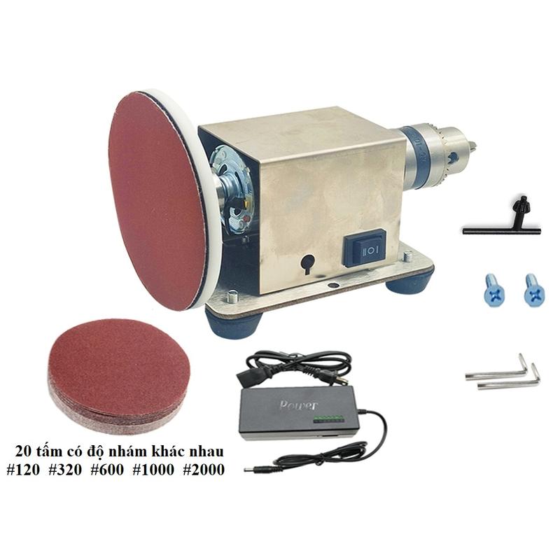 Máy mài mini kết hợp đầu mũi khoan đa năng
