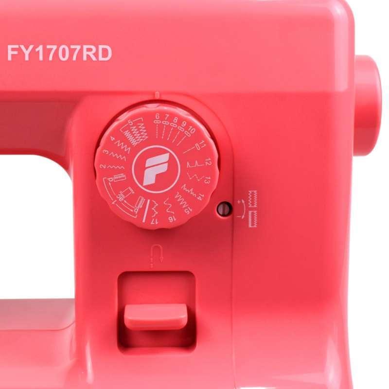 Mesin Jahit Yamata FY1707RD / FY 1707RD Portable Sewing Machine Red | Alat Jahit Portable 1