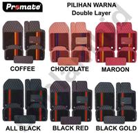 Gambar Karpet Universal 7D Mazda 2 Old Promate Leather 2 Lapis Koil Garansi - All Black - Black Red dari bohlamhid Kota Tangerang 4 Tokopedia