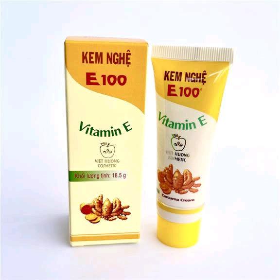 Kem nghệ E100 Vitamin E Việt Hương 18.5g Làm Đẹp Da Nữ 4