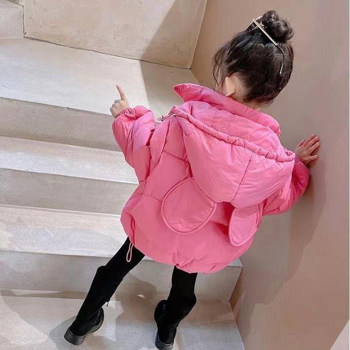 Quần Áo Độn Bông, Cho Bé Gái, Dày Dặn, Hàng Mới Về 2024, Áo Khoác Độn Bông Cho Trẻ Em, Áo Khoác Mùa Đông, Phong Cách Phương Tây Cho Bé Gái, Áo Khoác Độn Bông Ấm Áp, Thích Hợp Cho Mùa Thu Và Mùa Đông 0