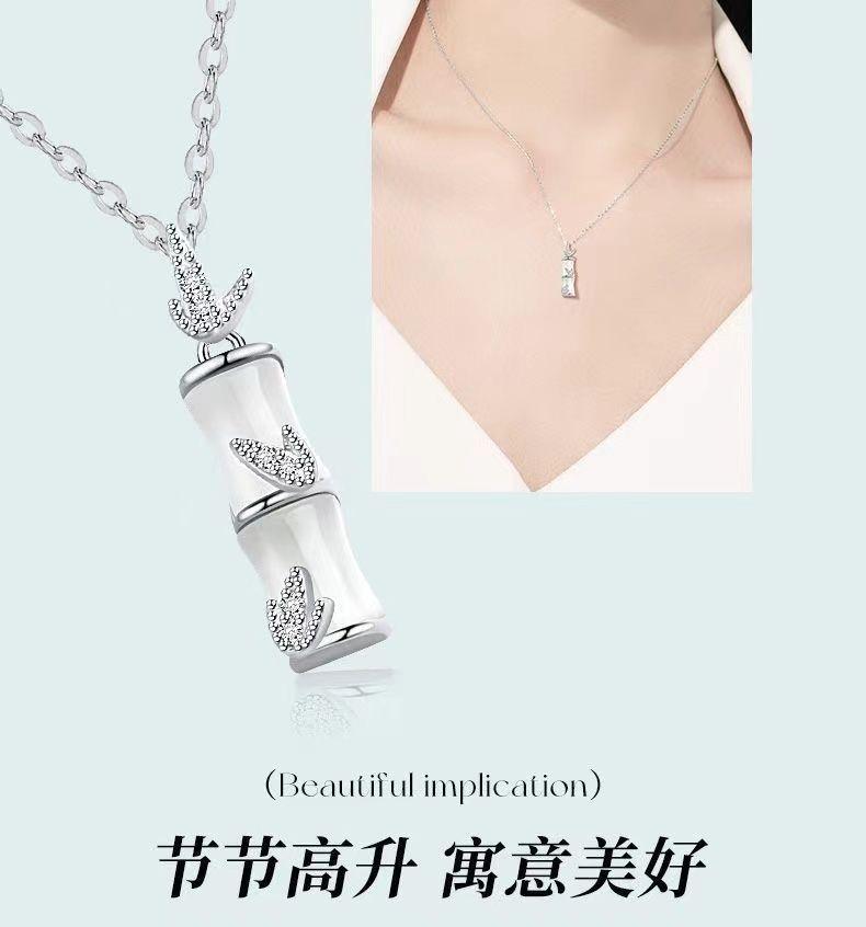 Product Introduction of Vòng Cổ Tre Opal, Phong Cách Trung Quốc, Dành Cho Nữ, Cao Cấp Và Giá Cả Phải Chăng, Thiết Kế Sang Trọng, Thích Hợp Cho Bạn Gái, Quà Tặng Mùa Tốt Nghiệp, Tốt Nghiệp, Kỳ Thi Vào Đại Học, Chất Liệu Tre Dây Chuyền Chain Jewelry Women Trang Sức 9
