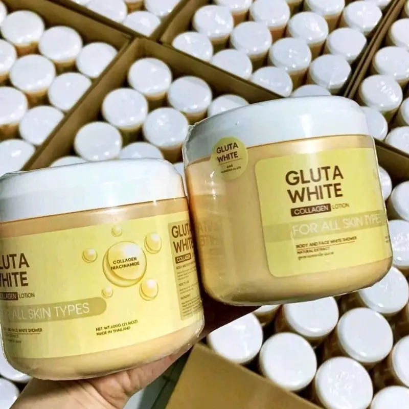 Kem Ủ Trắng Da Gluta White Thái Lan 600gr [Hỗ trợ làm trắng da toàn thân] Dưỡng Da Body Lotion Làm Đẹp Da 1