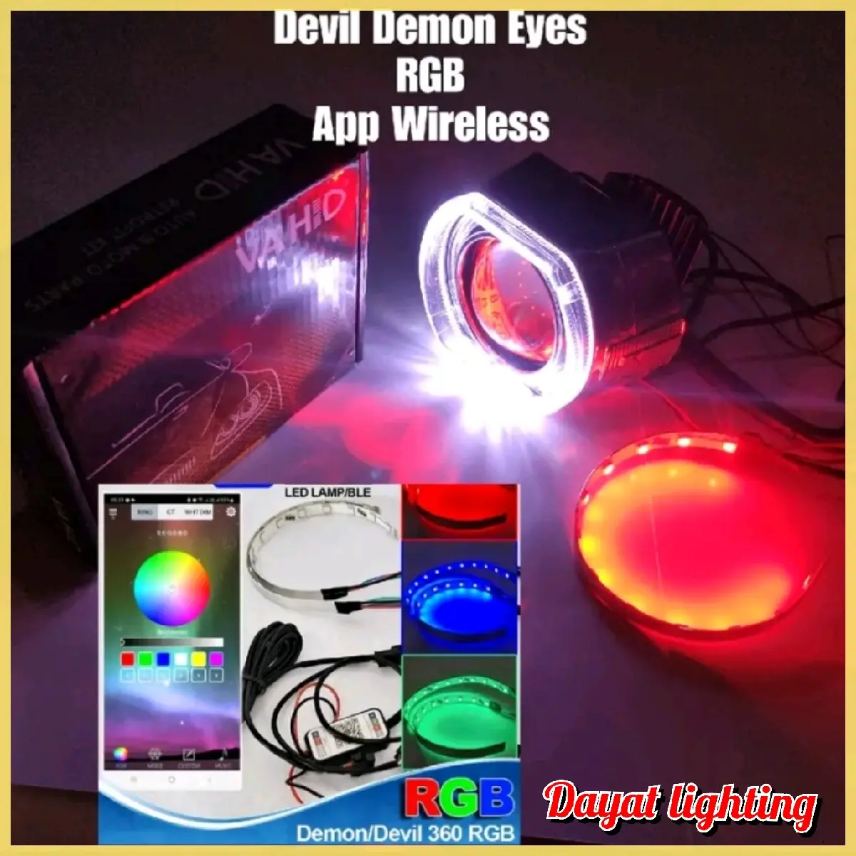 Vahid Devil Eyes 360 RGB