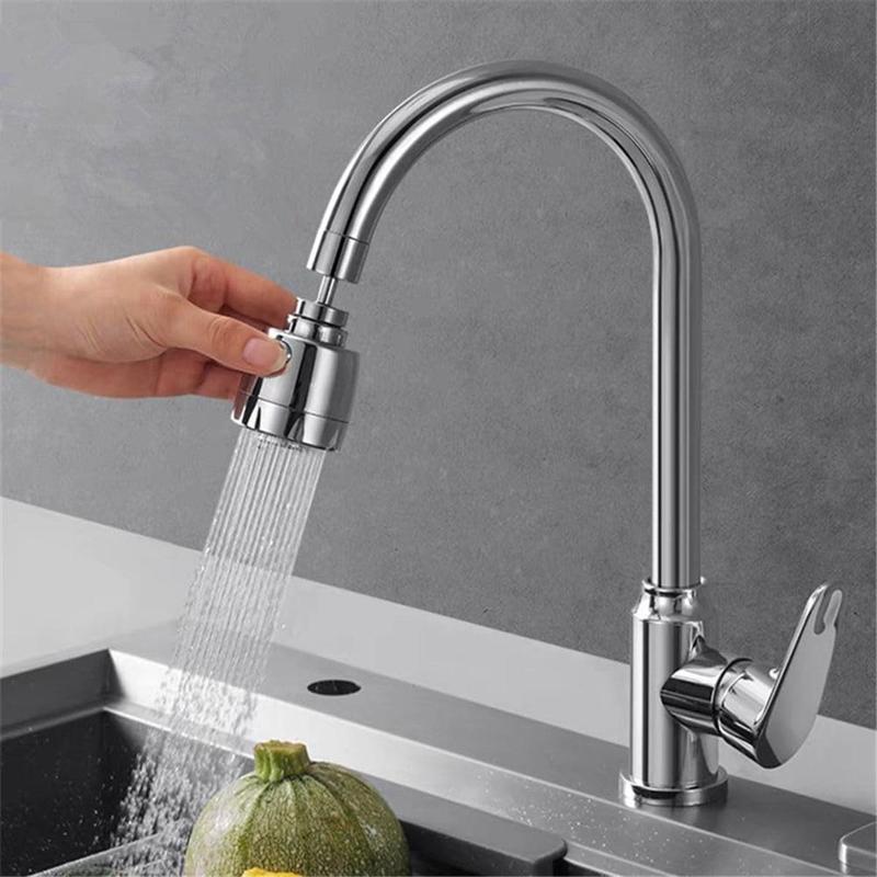 360 Degree Rotating Faucet Splashproof Sprinkler Pressurized - TikTok ...