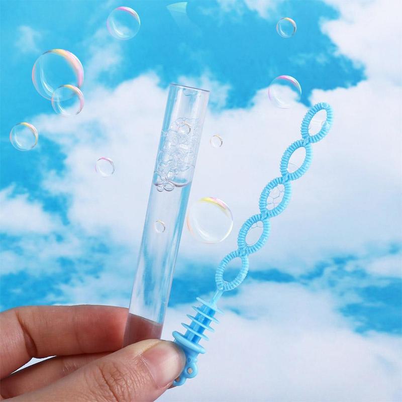 Product Introduction of Portable 5-hole Colorful Bubble Tube Toy Soap Handheld Cat Paw Bubble Blower Classic Tube Heart Bowknot Bubble Maker Outdoor 12
