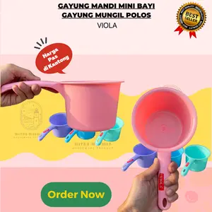 SALE!! GAYUNG MANDI BAYI / GAYUNG PLASTIK MUNGIL / GAYUNG KECIL VIOLA / GAYUNG MURAH