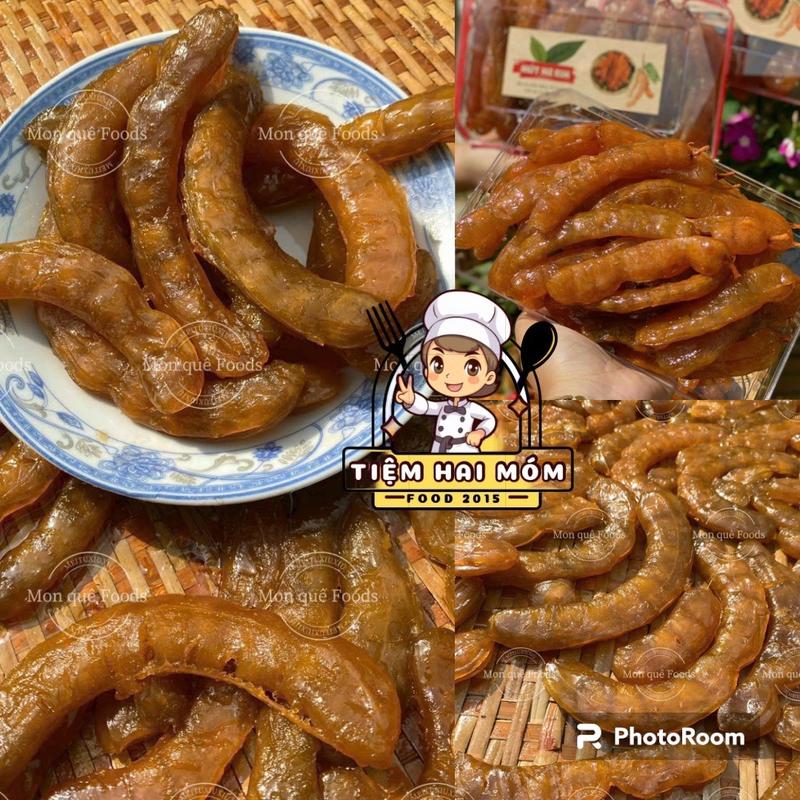 Mứt Tết 2026 Mứt Me Rim Nguyên Trái Vị Chua Ít Ngọt Mứt Me Truyền Thống Phơi Nắng Khô Ráo Ngọt Nhẹ Sạch Hạt Bao Ngon Hộp 500g Kèm Muối Ớt