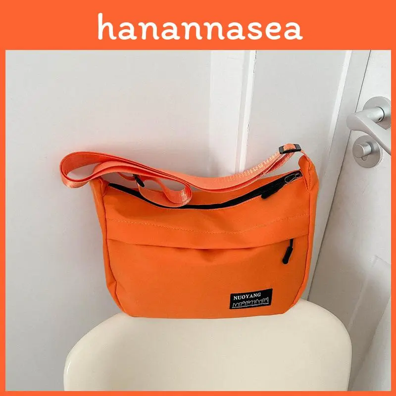 Beg Tote Fabrik Oxford, Moden dan Praktikal, Untuk Wanita, Warna ...