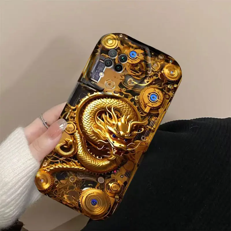 TBOC Cover Trasparente 360° Per Huawei P40 Lite / Nova 7i / Nova 6 SE (6.4'') - Custodia Completa Antiurto In TPU E Policarbonato - 3