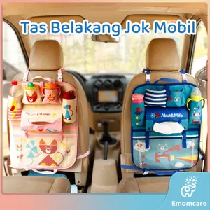 Tas Belakang Jok Mobil Bayi Car Seat baby Organizer Multifungsi Character tas gantung mobil anak