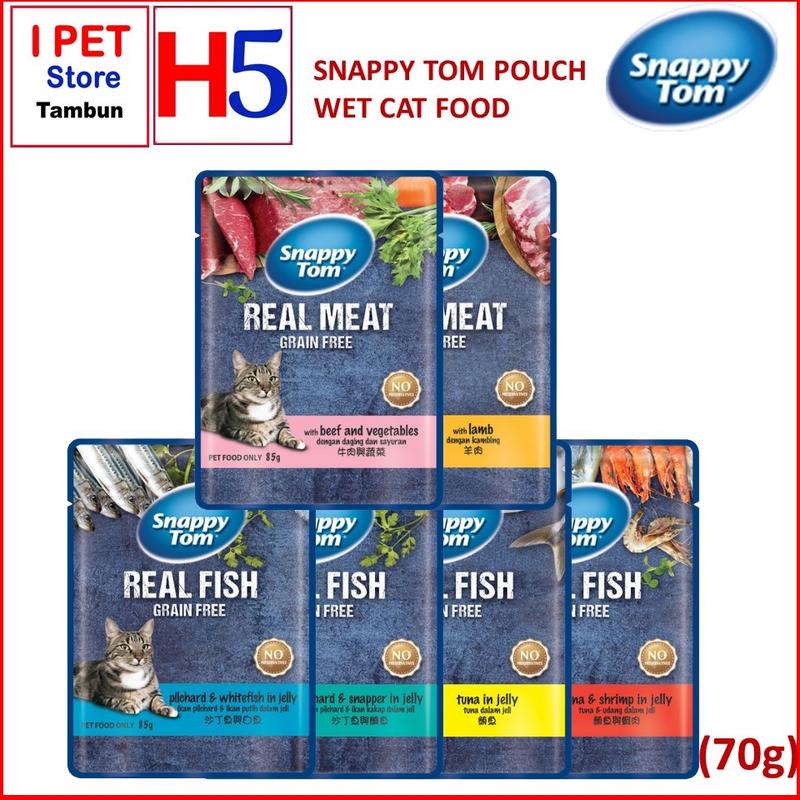 Snappy Tom Pouch Wet Food 85g - TikTok Shop Malaysia