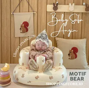 Sofa Kursi Makan Bayi belajar duduk balon Baby Chair Model Tiup