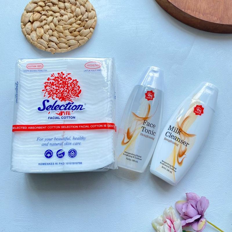 3IN1 PAKET HEMAT VIVA MILK CLEANSER + FACE TONIC + KAPAS SELECTION 35GR PEMBERSIH WAJAH 0