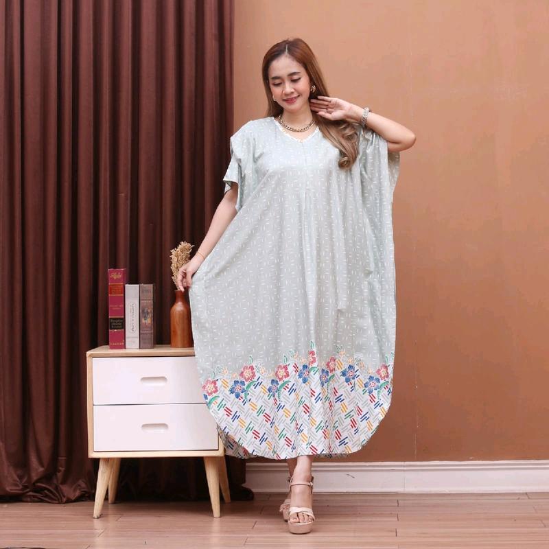 Daster Lowo Namira Soft Ld 140 | Daster Rayon Bunga 1