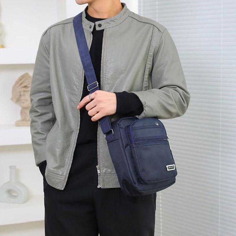 Product Introduction of Túi Đeo Ngực Đeo Vai Nam, Phong Cách Thường Ngày Chất Liệu Nylon, Không Thấm Nước, Thích Hợp Cho Các Hoạt Động Ngoài Trời Như Đạp Xe, Túi Sức Chứa Lớn, Thích Hợp Để Chạy Bộ, O4T9 36