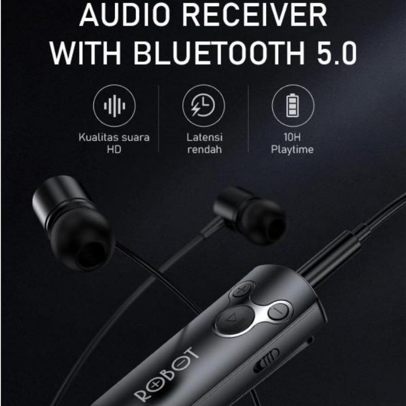 RBT RS10 Bluetooth Audio Receiver With 5.0 Small&Portable AUX 3.5mm Garansi Original Resmi 1