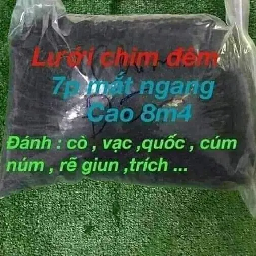 60m 7p đêm lưới tàng hình 5 viền 4 túi