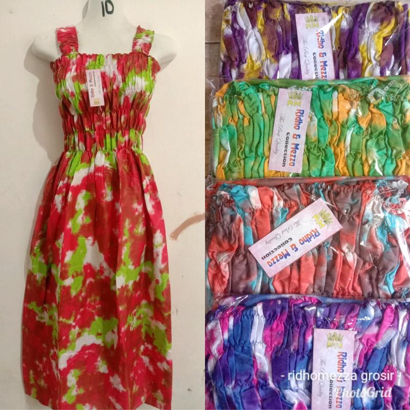 DASTER YUKENSI/DASTER GANDUL Rayon Motif Motif Rayon Bunga Dress 5