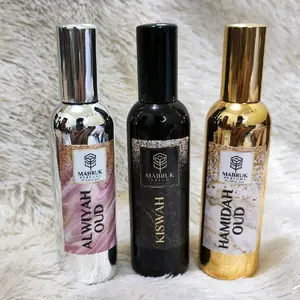 Mabruk Parfum Mabruk Oud Premium Aroma Khas Timur Tengah Isi Bersih 30ml untuk Pria & Wanita Wangi